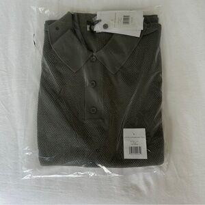 NWT Cotton Textured Knit Polo